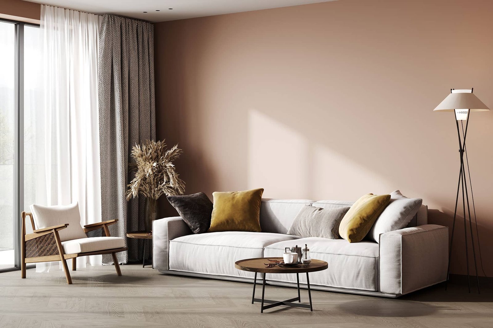 Interior beige melocotón | lemjas